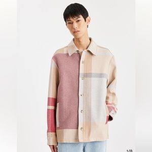 Holzweiler Elix Check Jacket Beige Mix